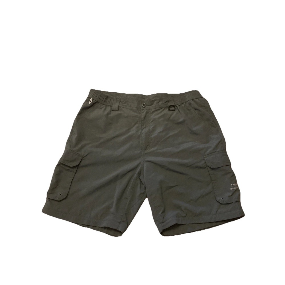 Bassdash‎ Nylon Outdoor Fishing Shorts Men's Size 40 Green